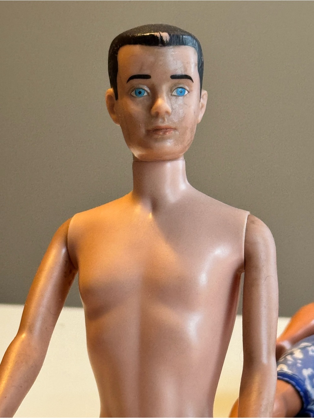 Vintage 1962 Painted Hair Ken & Barbie Doll Lot (6) Rare 60s Mattel